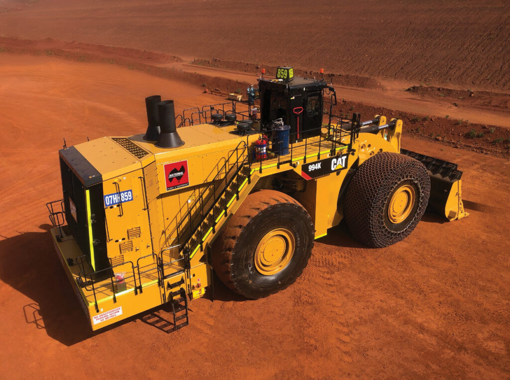 CAT 994K Wheel Loader at Rio Tinto