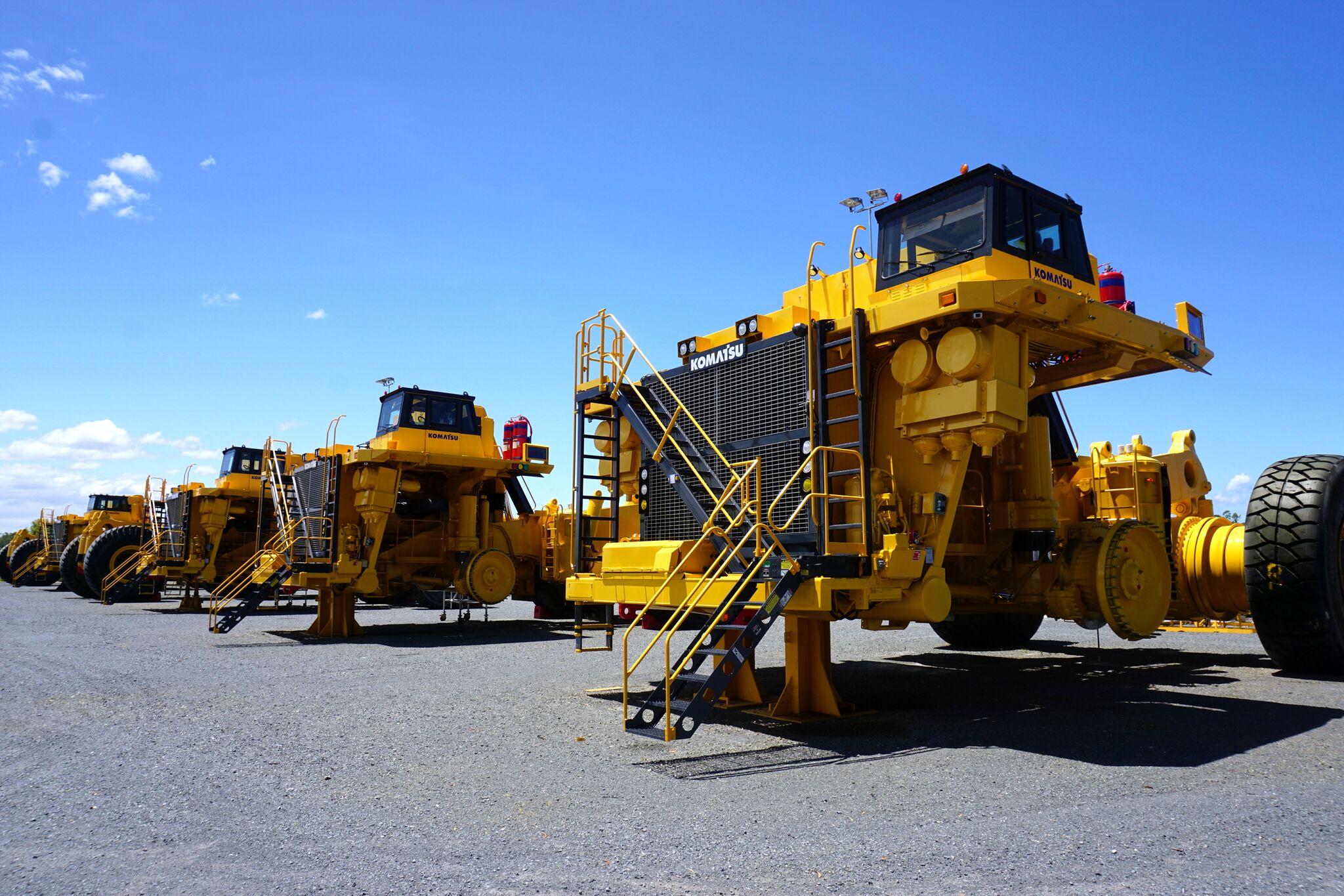 National Group, National Plant & Equipment, Komatsu 830E Mining Dump Truck