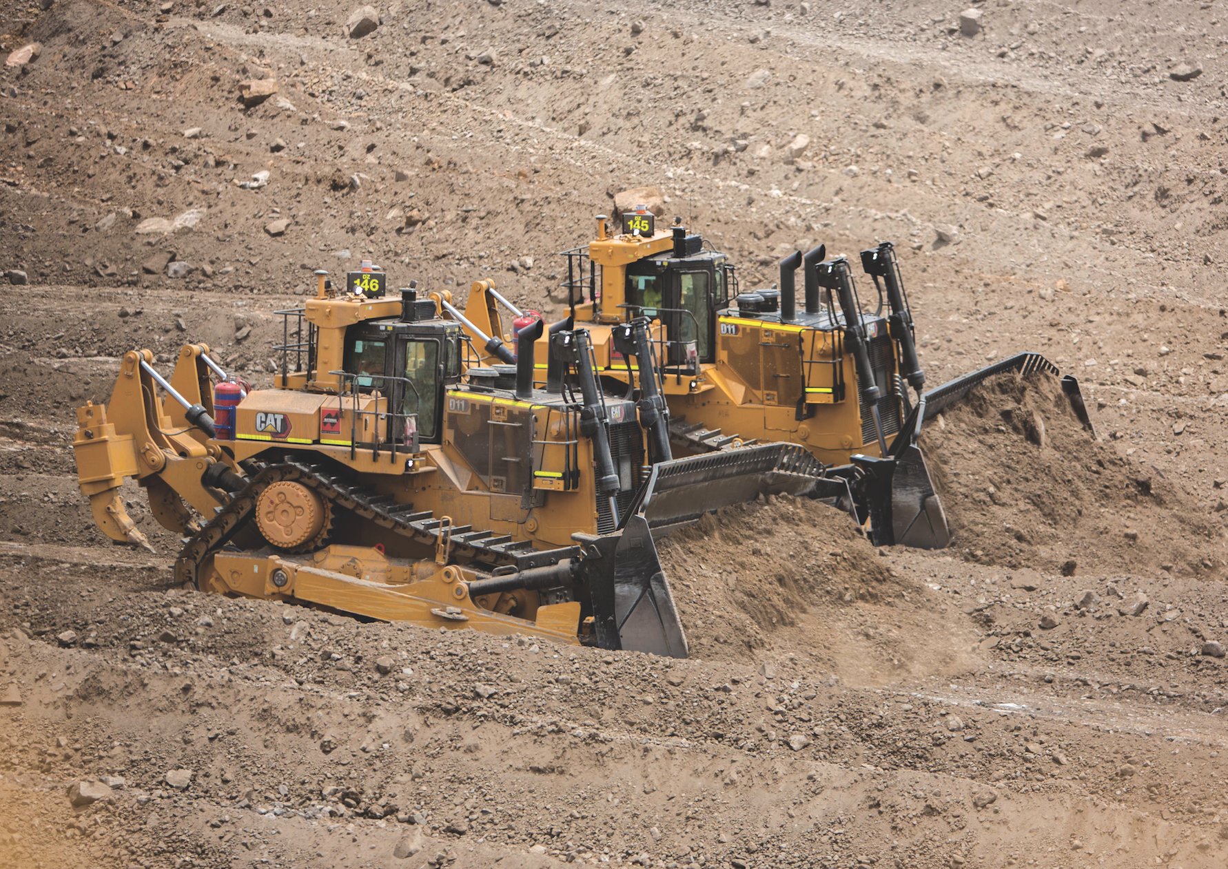 CAT D11 New Generation Dozers at BHP