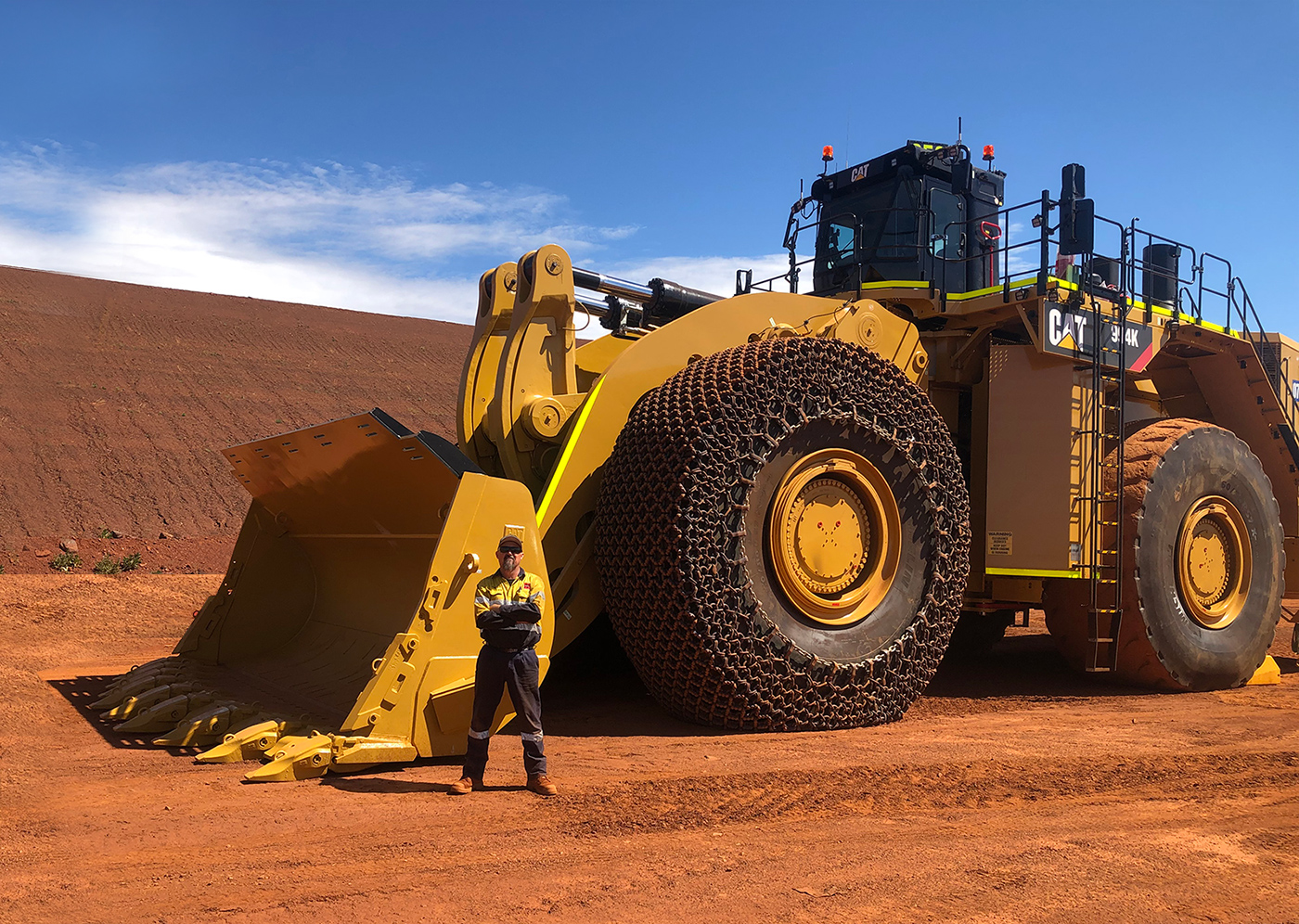 NPE delivers Australia’s first rental Cat® 994K Wheel Loader to Rio